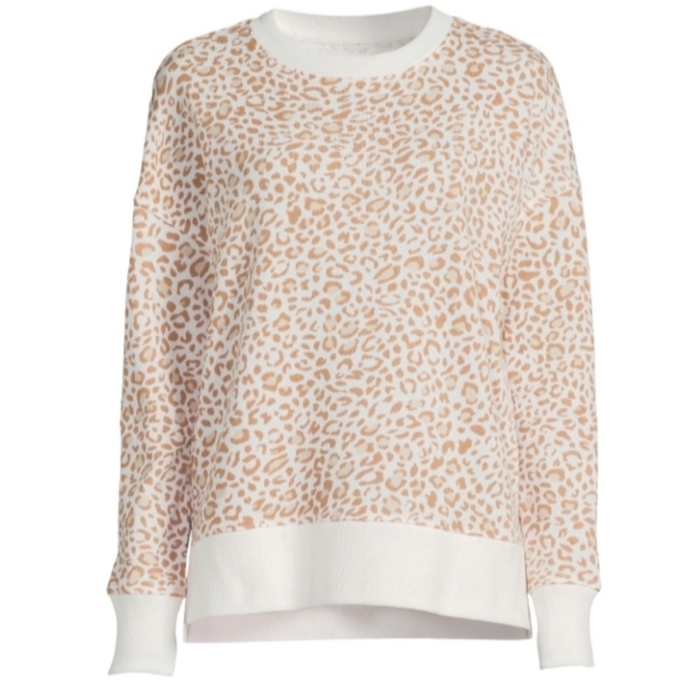 Time and tru leopard sweatshirt